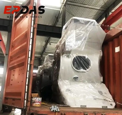 Packaging and shipment of pump trucks Packaging and shipment of pump trucks